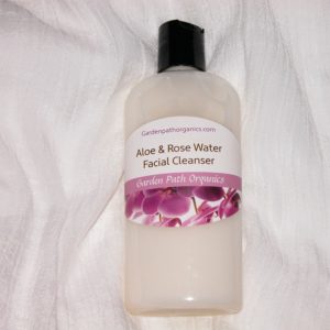 Aloe & Rose Water Facial Cleanser